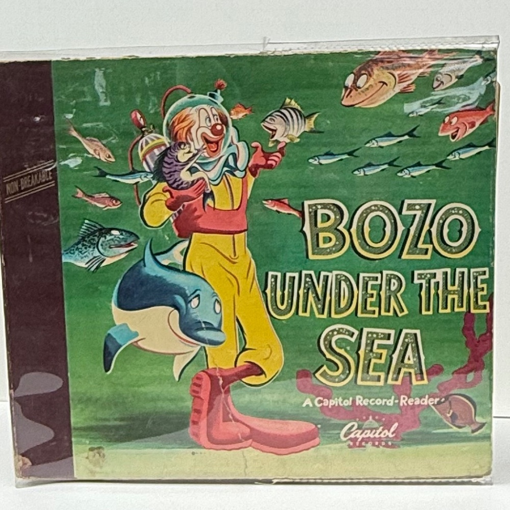 1948 Vintage Capital Record-Reader Bozo Under the Sea (Item #1)